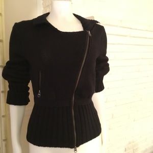 Armani Exchange Cotton Sweater with Zipper